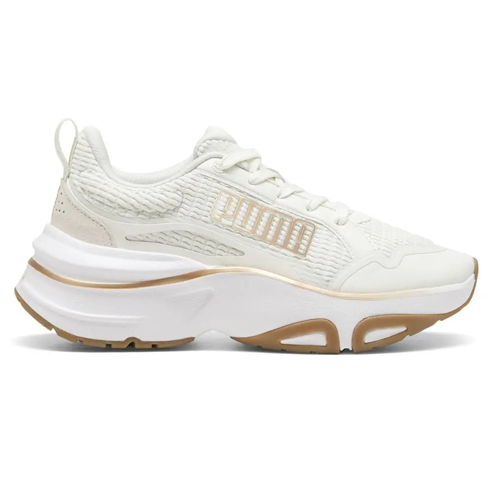 Puma Softride Divine Running Womens Off White Sneakers Athletic Shoes 31016303