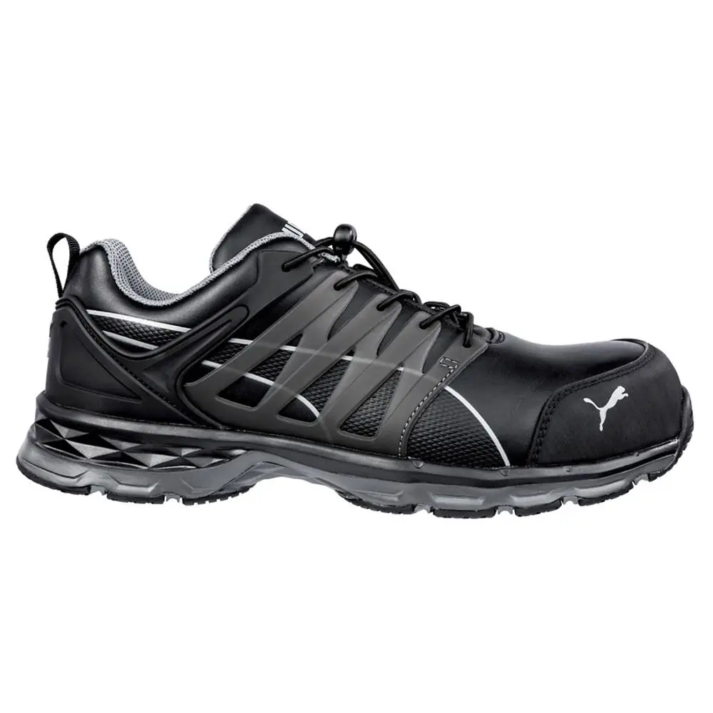 Puma Safety Velocity 2.0 Low Slip Resistant Composite Toe Work Mens Black Work