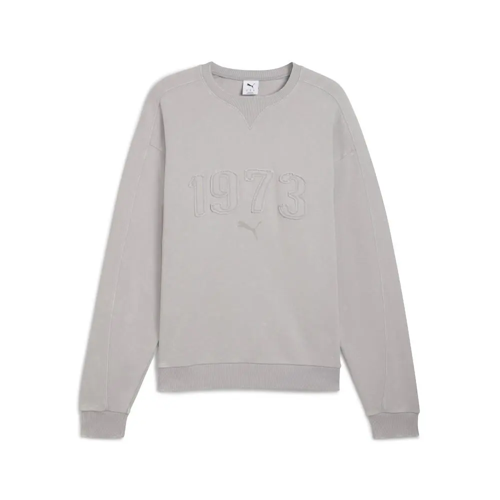 Puma Hoopocalypse Crew Neck Sweatshirt Mens Grey 63286501