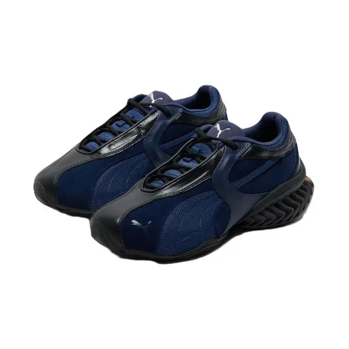Puma shoes - Black/Royal sapphire 7