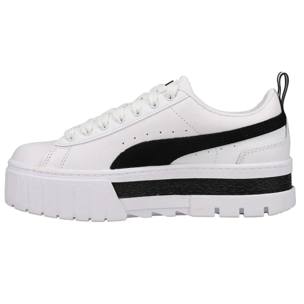 Puma shoes - PUMA Mayze Lace Up Platform - 38198301 - White 7
