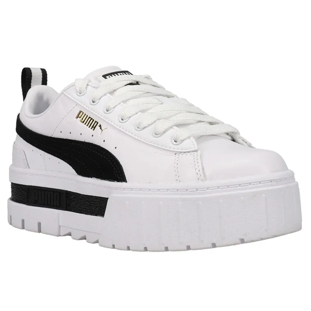 Puma shoes - PUMA Mayze Lace Up Platform - 38198301 - White 6