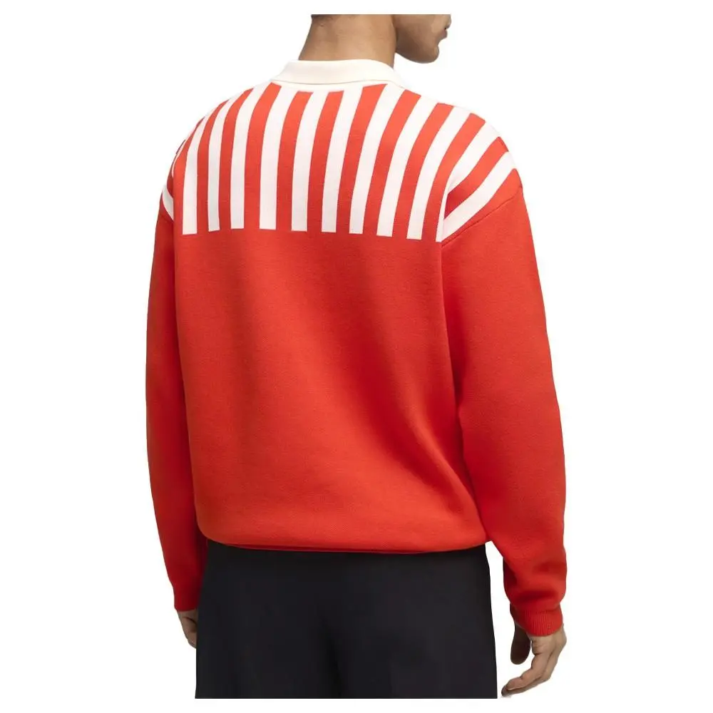 Puma clothing - PUMA The Neverworn Vi Knit Crew Neck Long Sleeve Sweater - 63251222 - Red 2