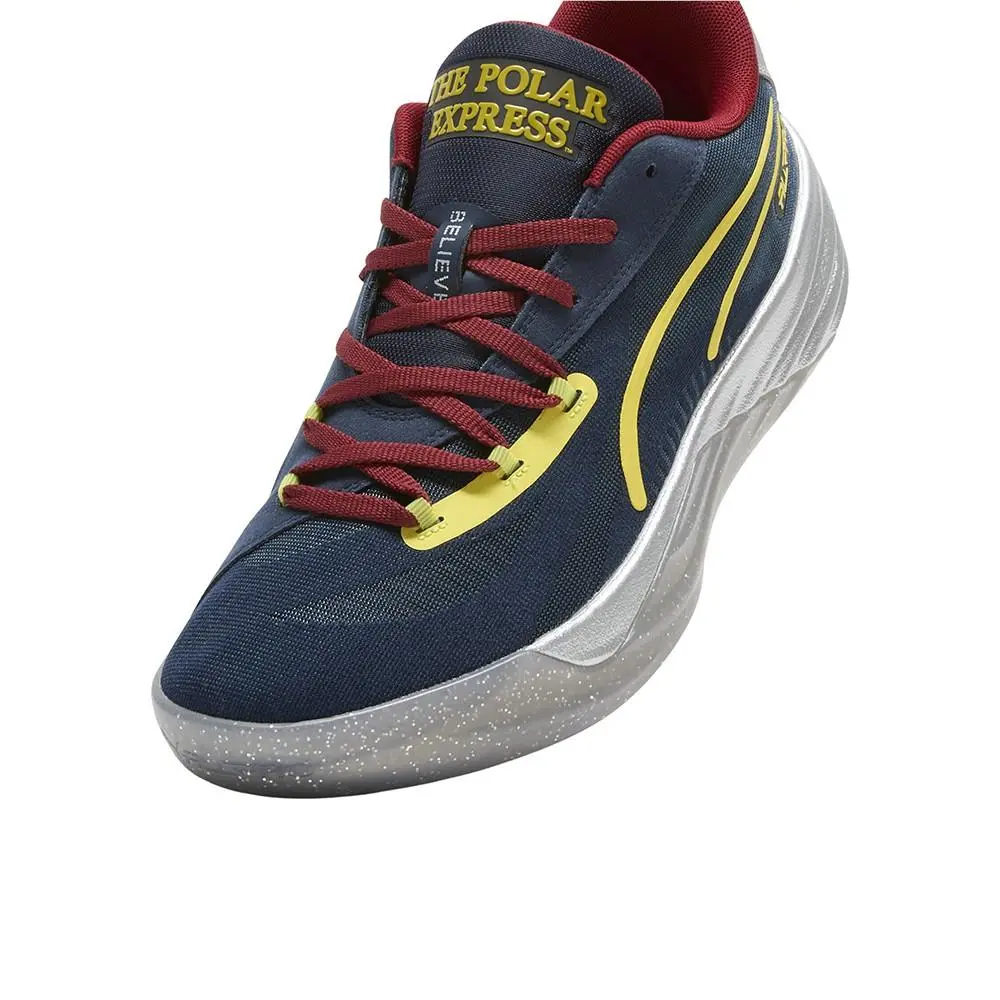 Puma shoes - PUMA  Hoops X Polar Express All Pro Nitro Basketball - 31039601 - Blue, Silver 12