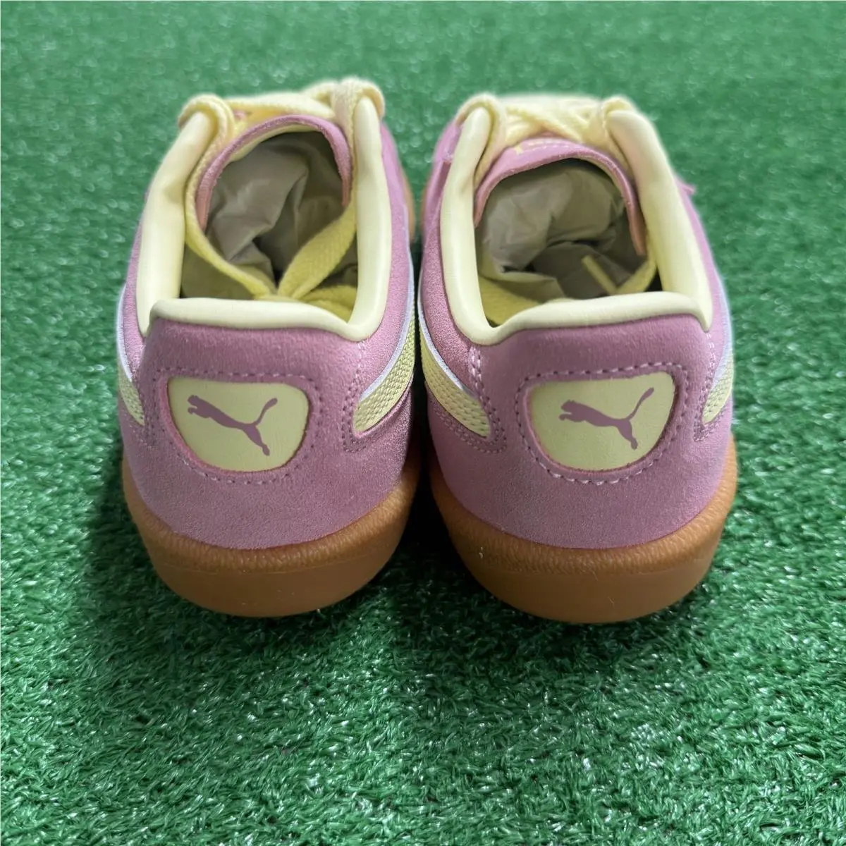 Puma shoes - Palermo Poised Pink/Gold Moon - Palermo Poised Moon - 397643-64 - Pink 3