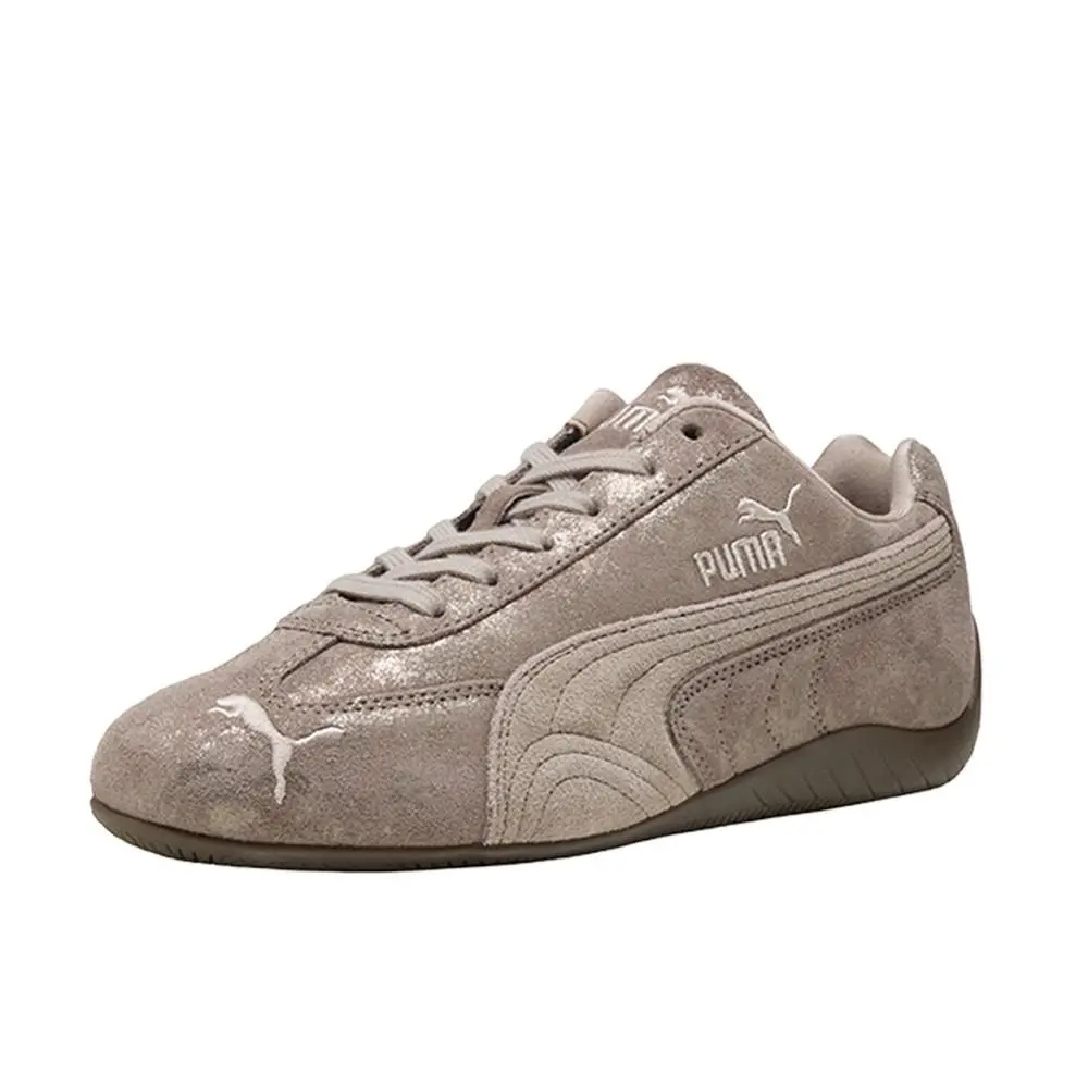 Puma shoes - PUMA Speedcat Faded Chrome Lace Up - 40489901 - Brown 8