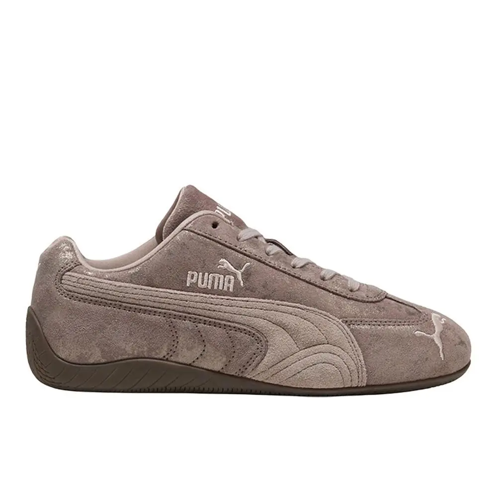 Puma shoes - PUMA Speedcat Faded Chrome Lace Up - 40489901 - Brown 7