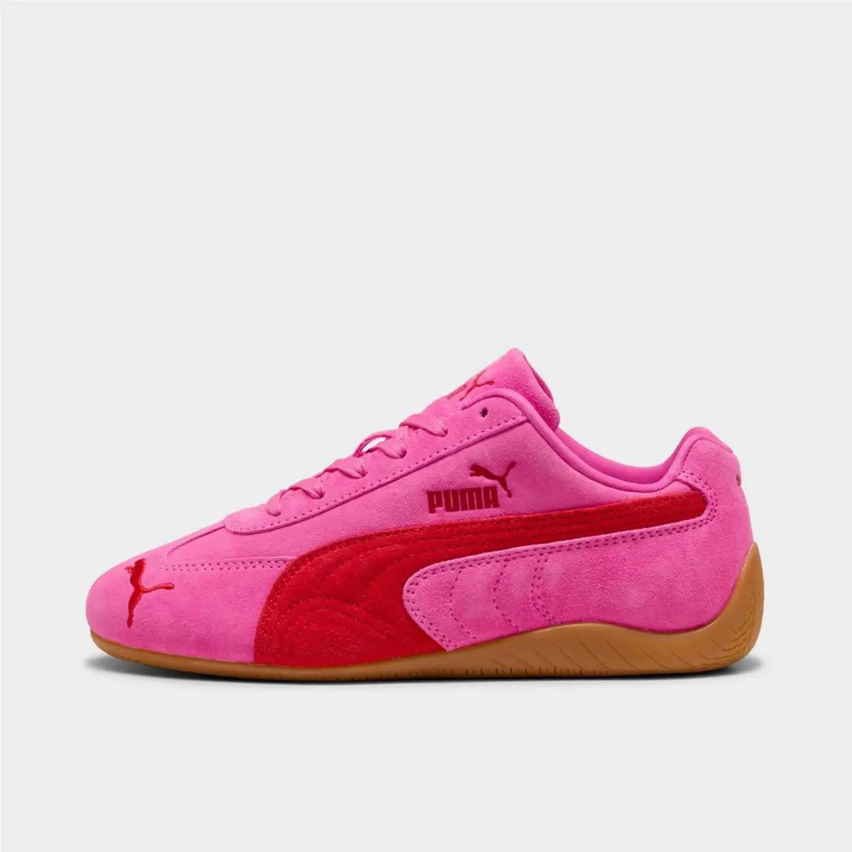 Women`s Puma Speedcat OG Casual Shoes Pink Pixel/glowing Red 40098656 690