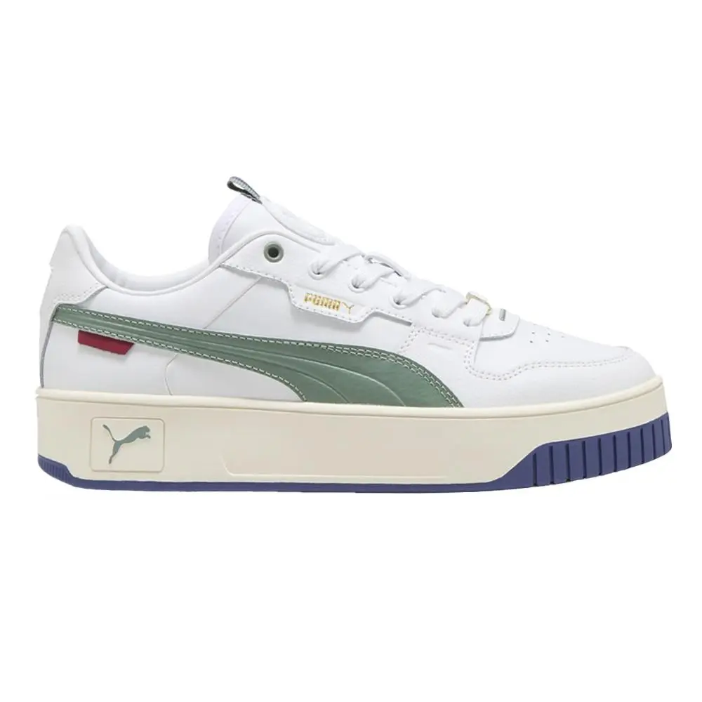 Puma shoes - PUMA Carina Street Lux Lace Up - 39748708 - White 5