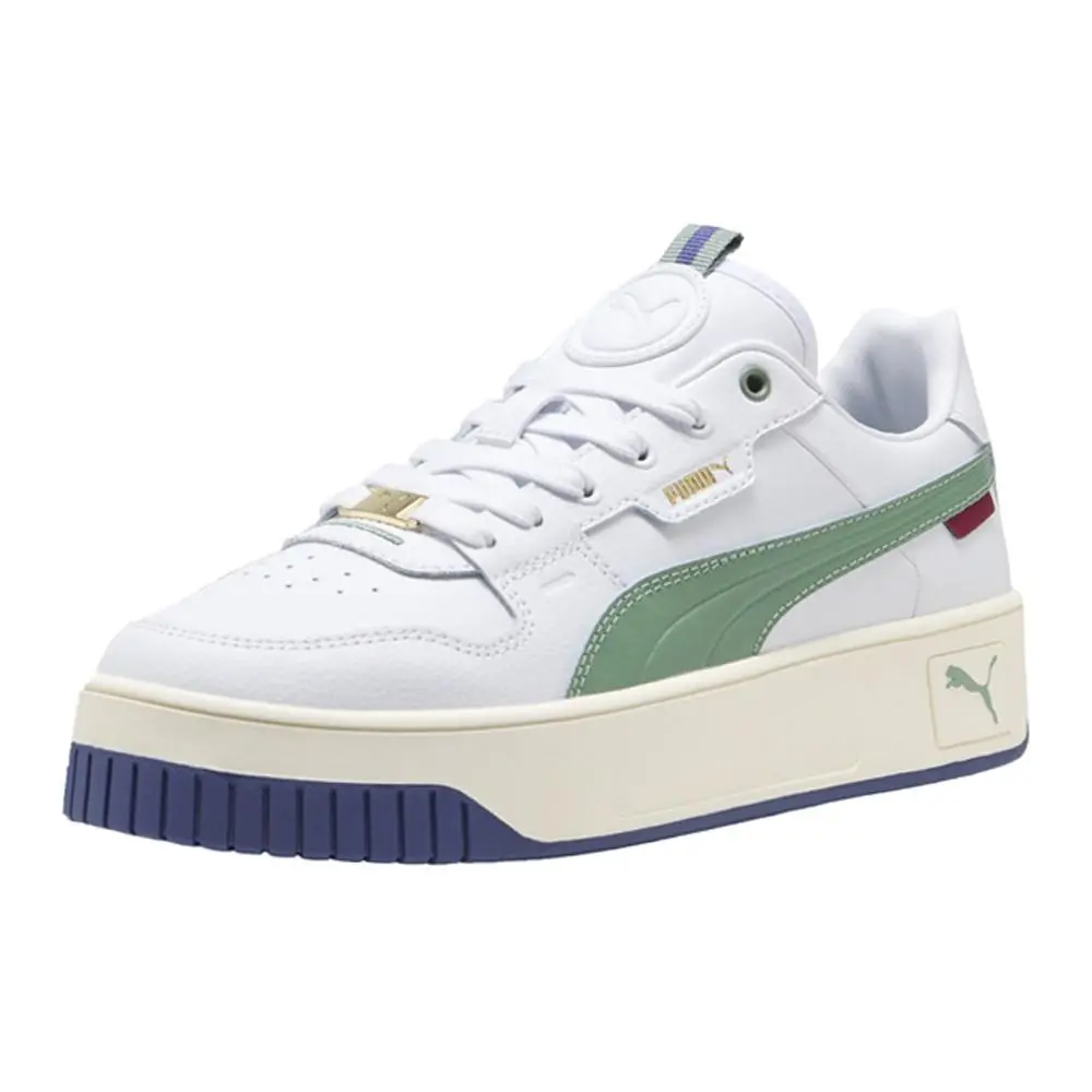 Puma shoes - PUMA Carina Street Lux Lace Up - 39748708 - White 6