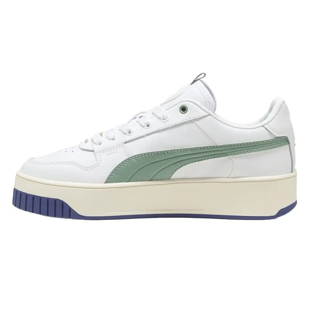 Puma shoes - PUMA Carina Street Lux Lace Up - 39748708 - White 7