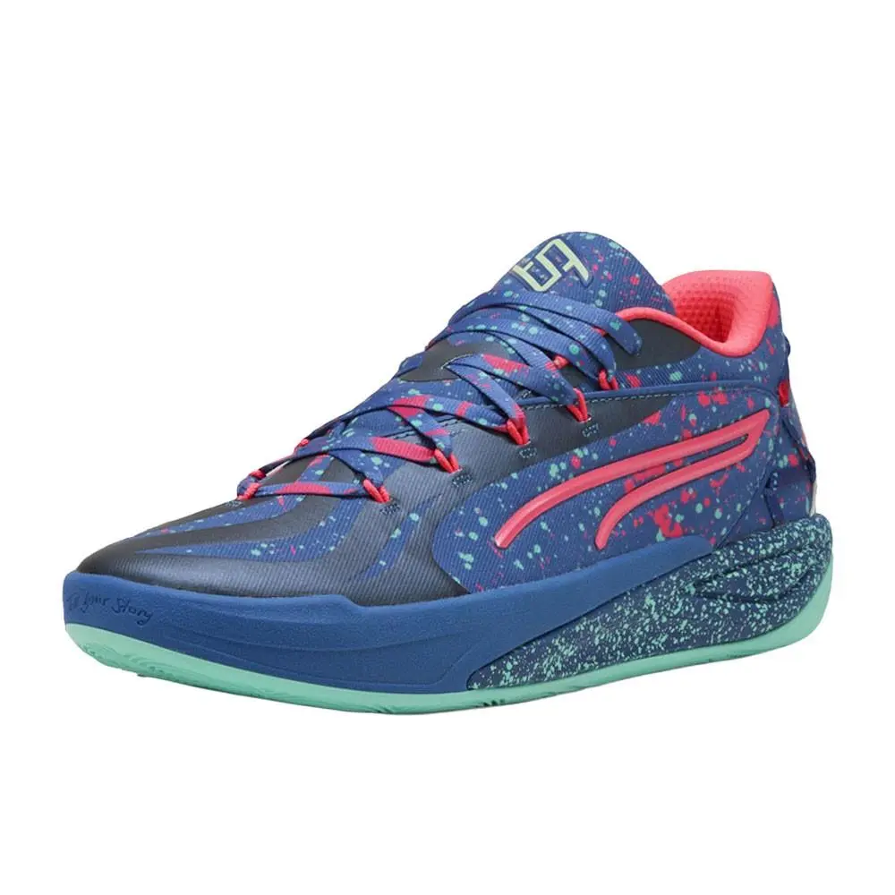 Puma shoes - PUMA Stewie 4 Night Vision Basketball - 31149701 - Blue 0