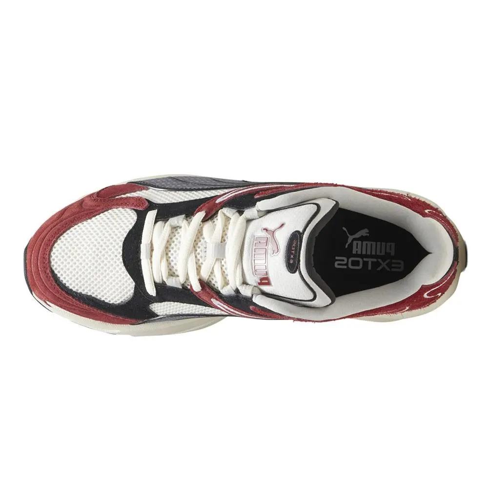 Puma shoes - PUMA Extos Collector Lace Up - 39810902 - Off White, Red 8