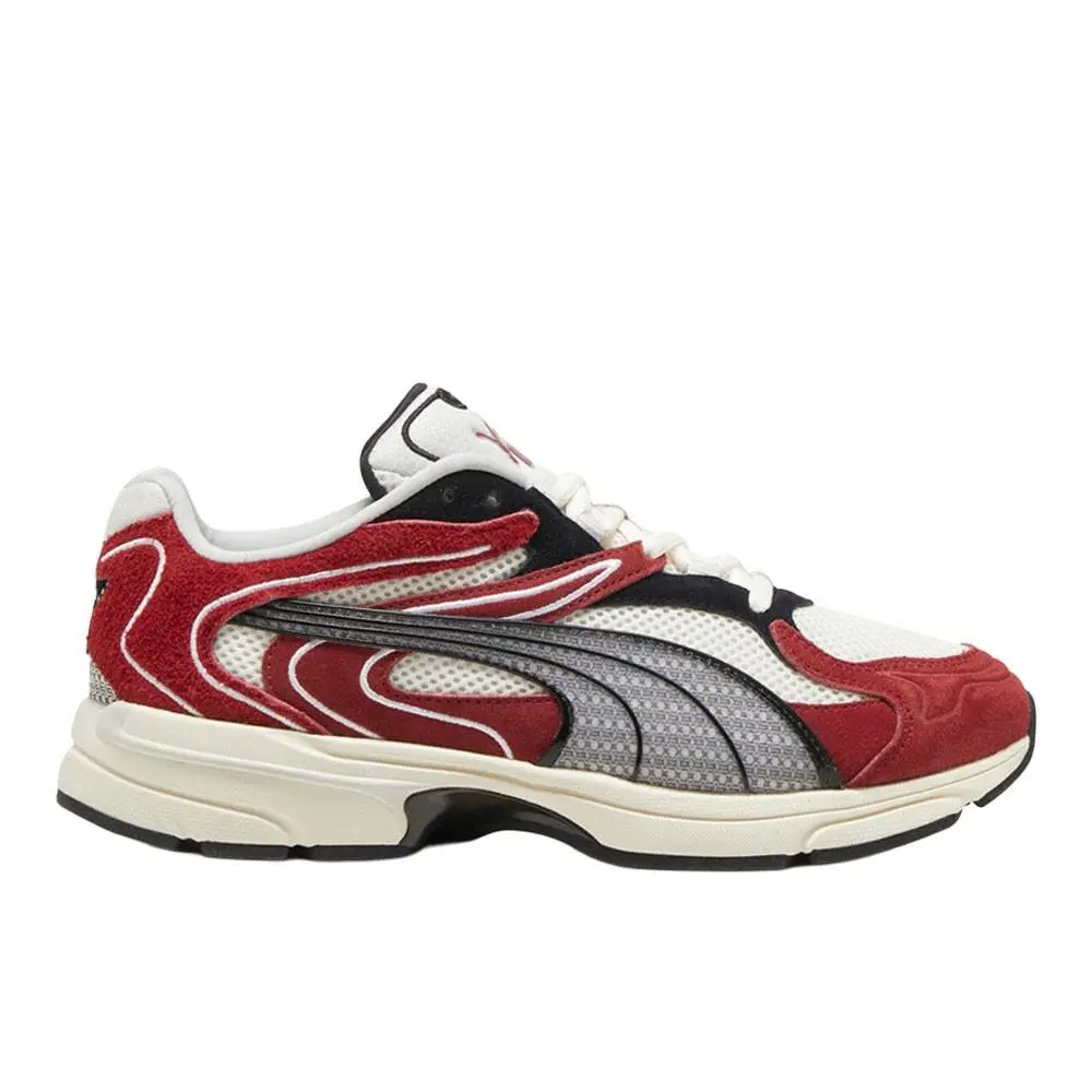 Puma shoes - PUMA Extos Collector Lace Up - 39810902 - Off White, Red 5