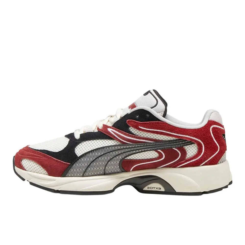 Puma shoes - PUMA Extos Collector Lace Up - 39810902 - Off White, Red 7