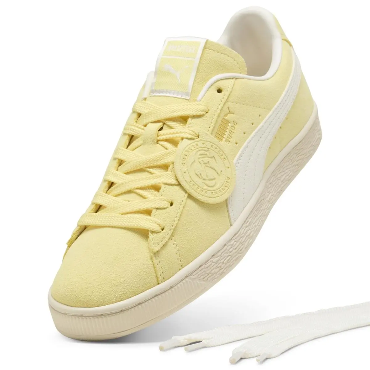 Puma shoes - Puma Suede Charles F. Stead - 40534103 - Yellow 2