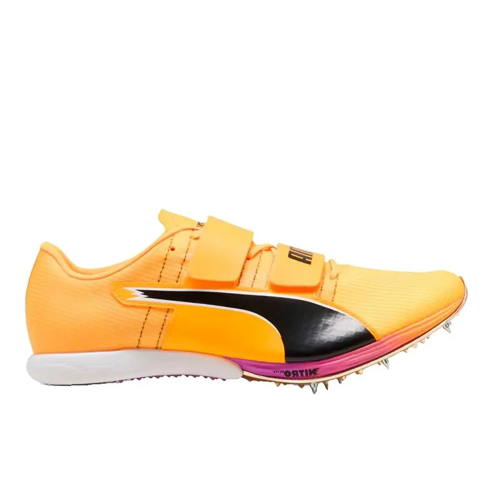 Puma Evospeed Triple Jump Nitro Elite Running Mens Orange Sneakers Athletic Sho
