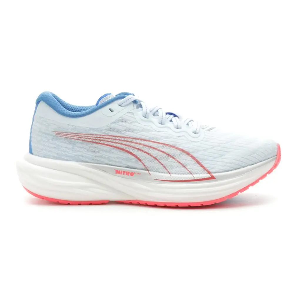 Puma Deviate Nitro 2 Running Womens Blue Sneakers Athletic Shoes 37685518