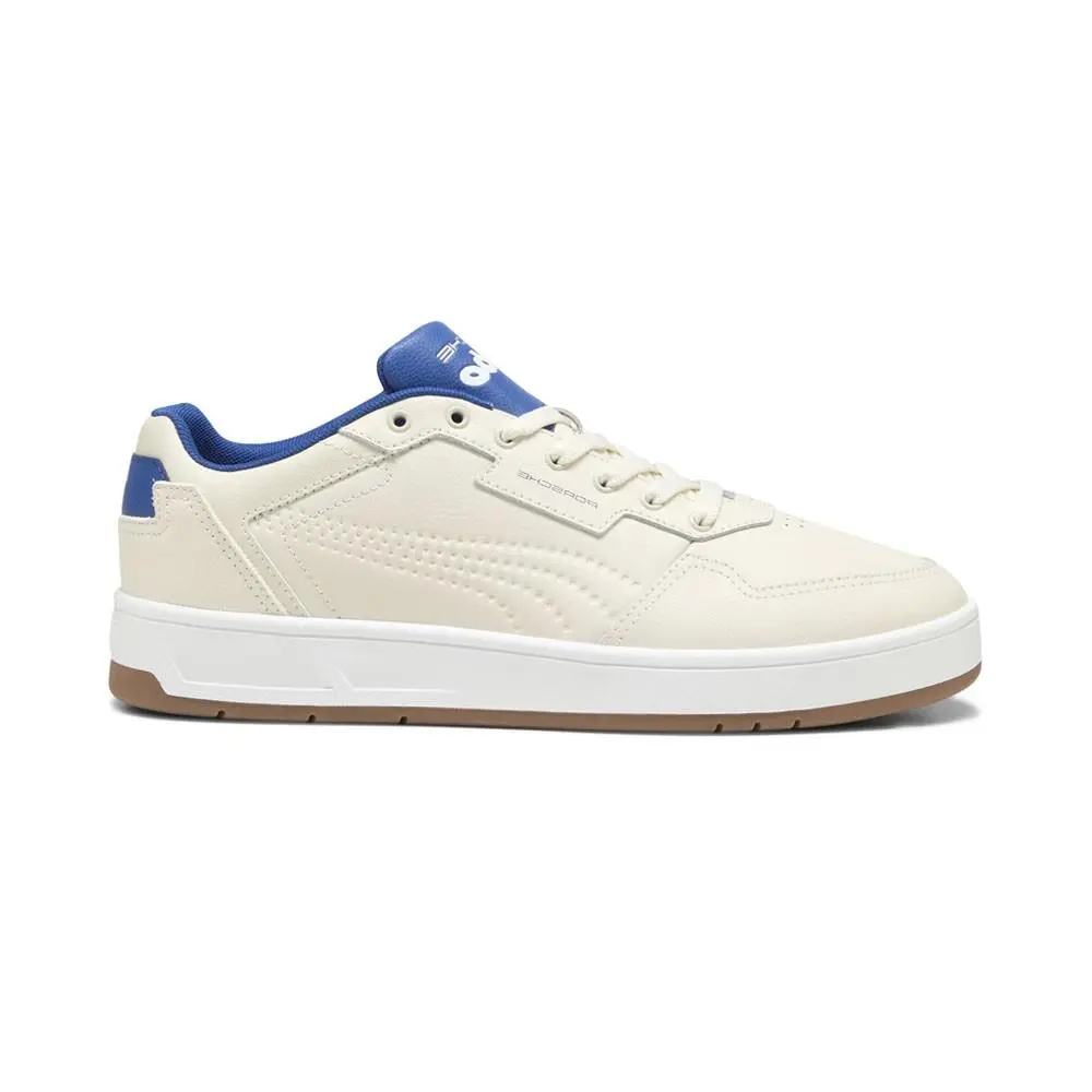 Puma Porsche Legacy Court Classic Lux Mens White Sneakers Casual Shoes 30887002