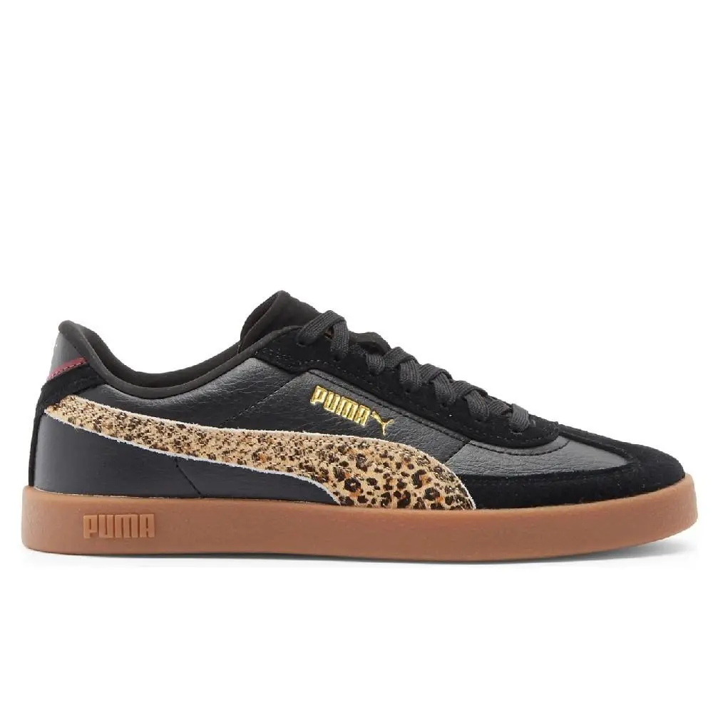 Women`s Puma Club II Era Animal Puma Black-toasted Almond 404313 02 - Puma Black-Toasted Almond