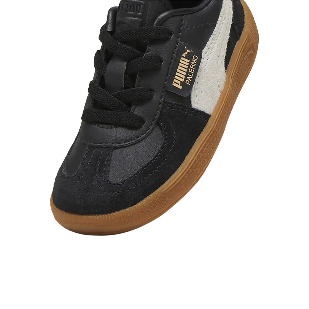 Puma shoes - PUMA Palermo Leather Easy On Lace Up  Toddler - 39727703 - Black 4