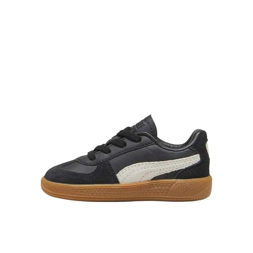 Puma shoes - PUMA Palermo Leather Easy On Lace Up  Toddler - 39727703 - Black 9