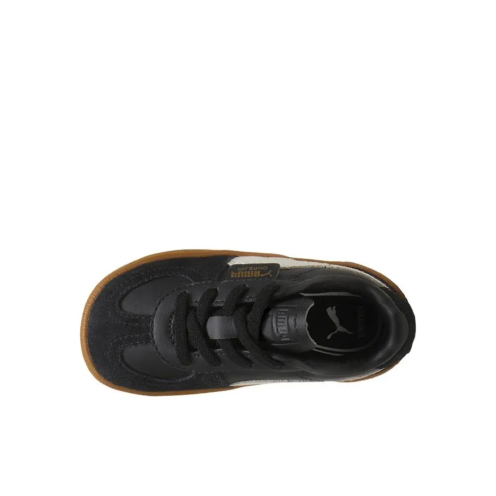 Puma shoes - PUMA Palermo Leather Easy On Lace Up  Toddler - 39727703 - Black 10