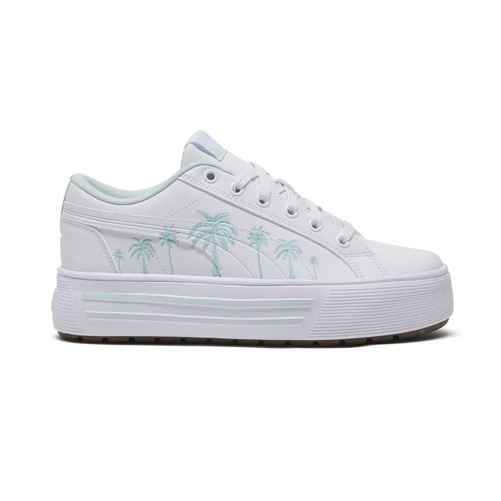 Puma shoes - PUMA Kaia 2.0 Palm Resort Lace Up - 40360001 - White 5