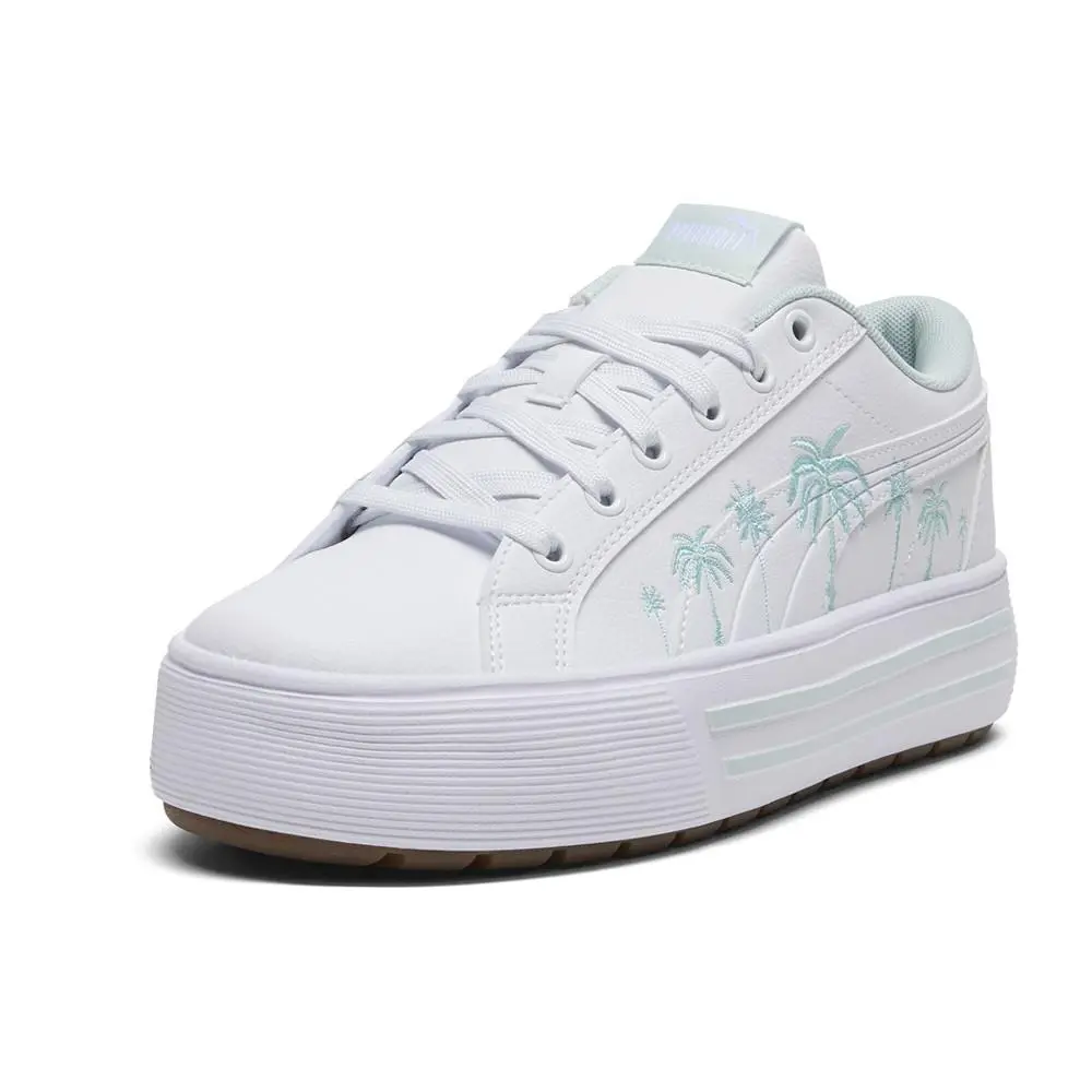 Puma shoes - PUMA Kaia 2.0 Palm Resort Lace Up - 40360001 - White 6