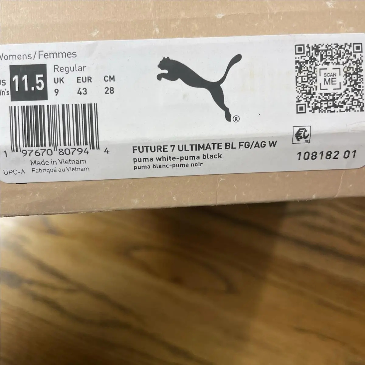 Puma shoes - PUMA Future Ultimate - Future Ultimate - 108182-01 - White 3