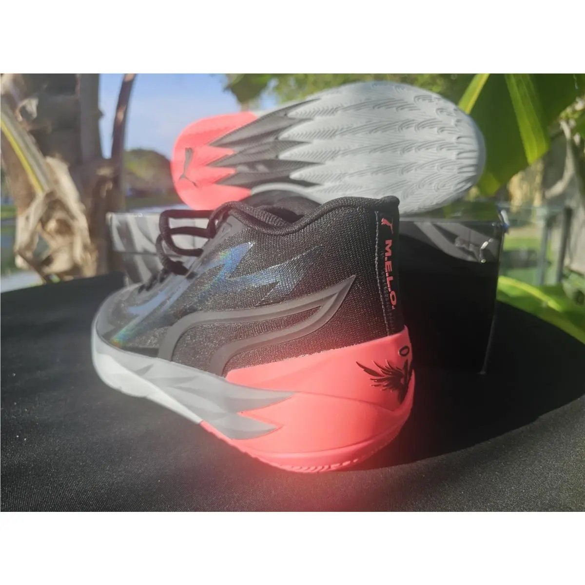 Puma shoes - LeMelo Ball MB.02 - LeMelo Ball - 378287-01 - Black 8