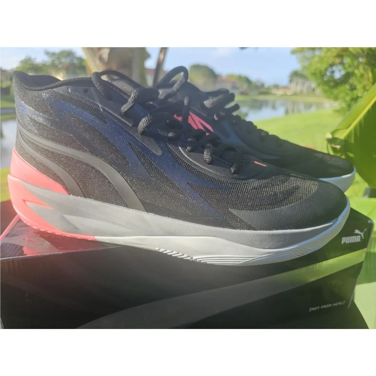 Puma shoes - LeMelo Ball MB.02 - LeMelo Ball - 378287-01 - Black 13