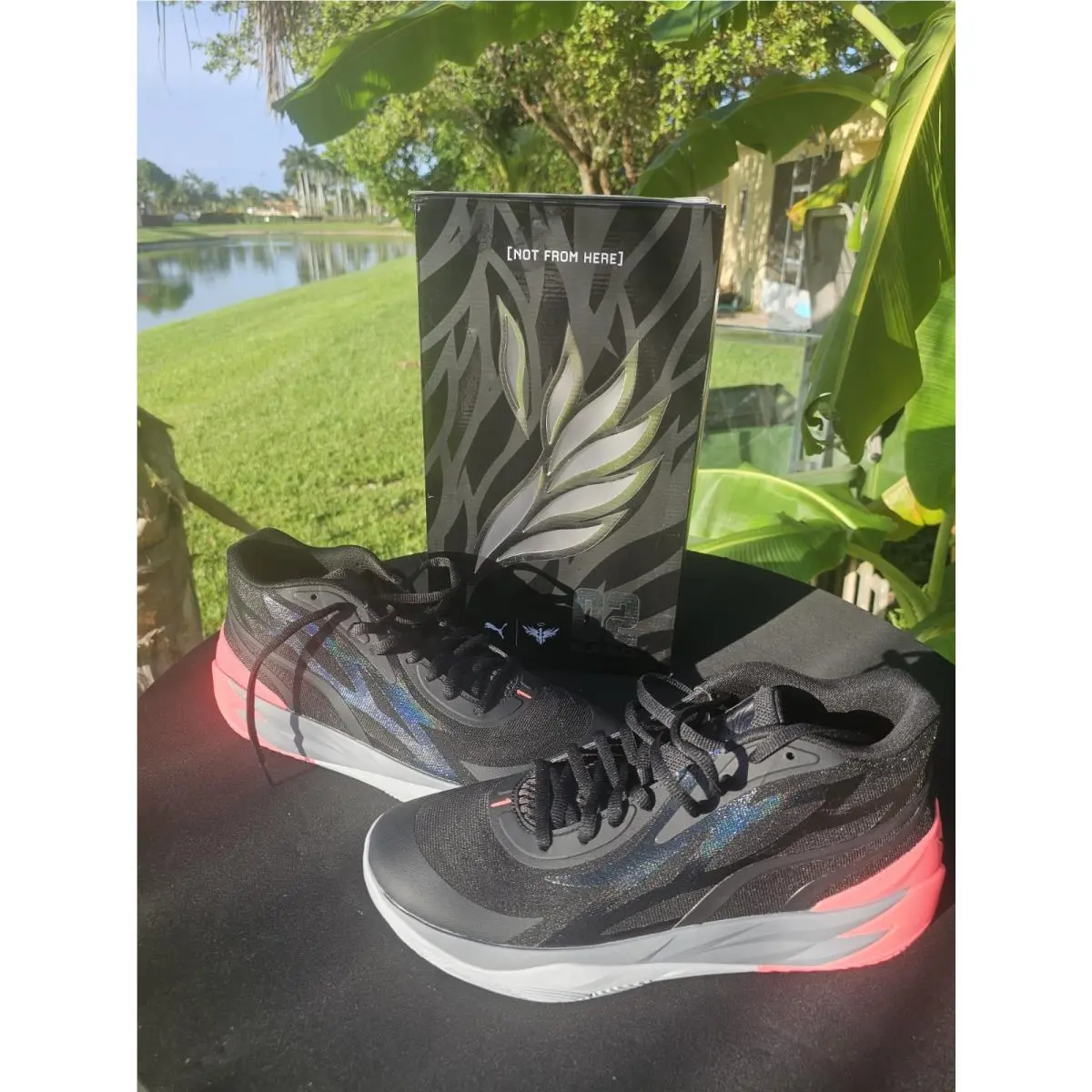 Puma shoes - LeMelo Ball MB.02 - LeMelo Ball - 378287-01 - Black 0