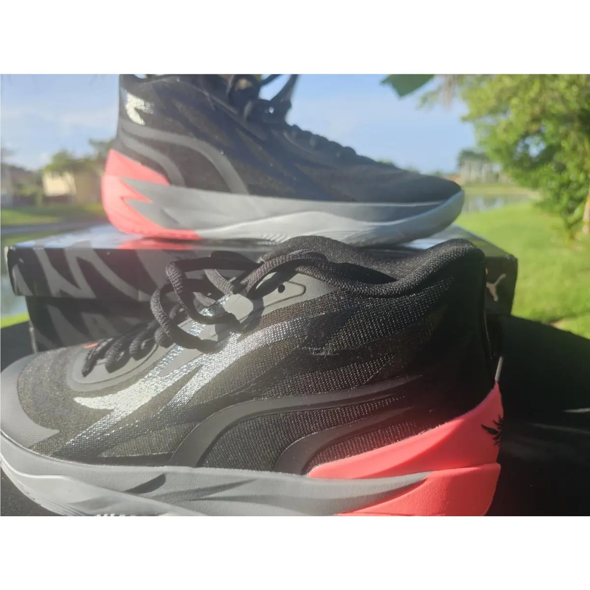 Puma shoes - LeMelo Ball MB.02 - LeMelo Ball - 378287-01 - Black 1