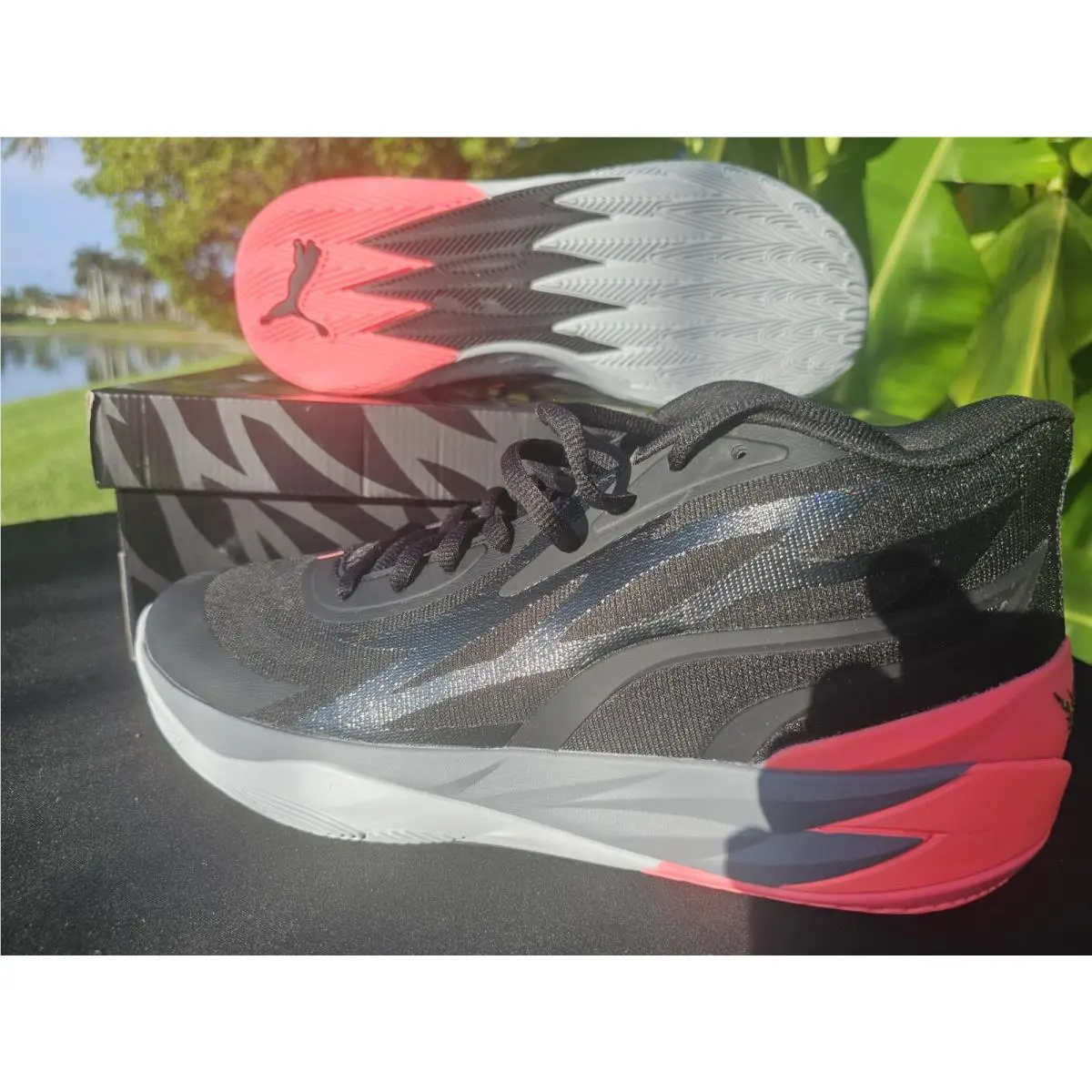 Puma shoes - LeMelo Ball MB.02 - LeMelo Ball - 378287-01 - Black 7