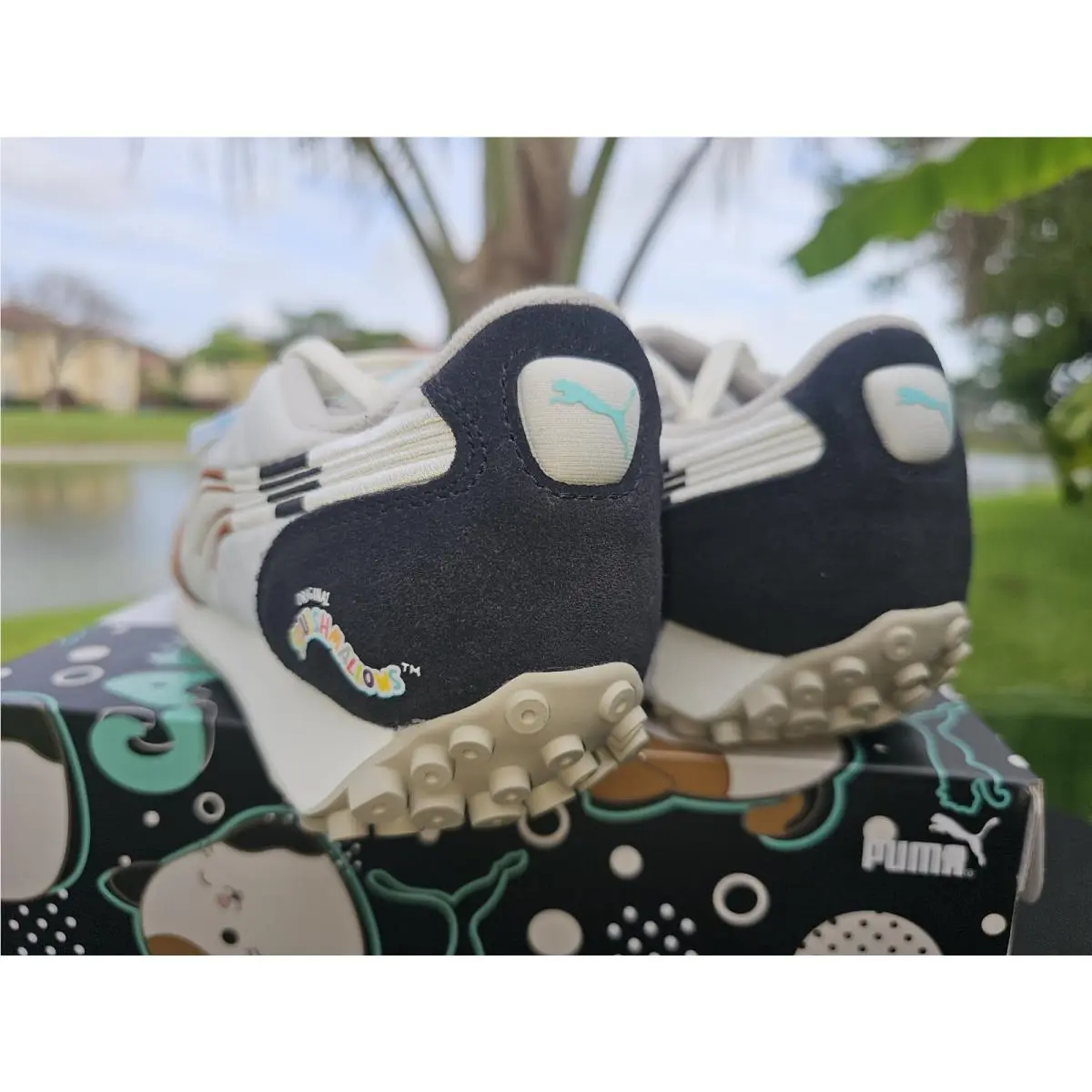 Puma shoes - PUMA  X Squishmallows Easy Rider Cam - 40510501 - White 8