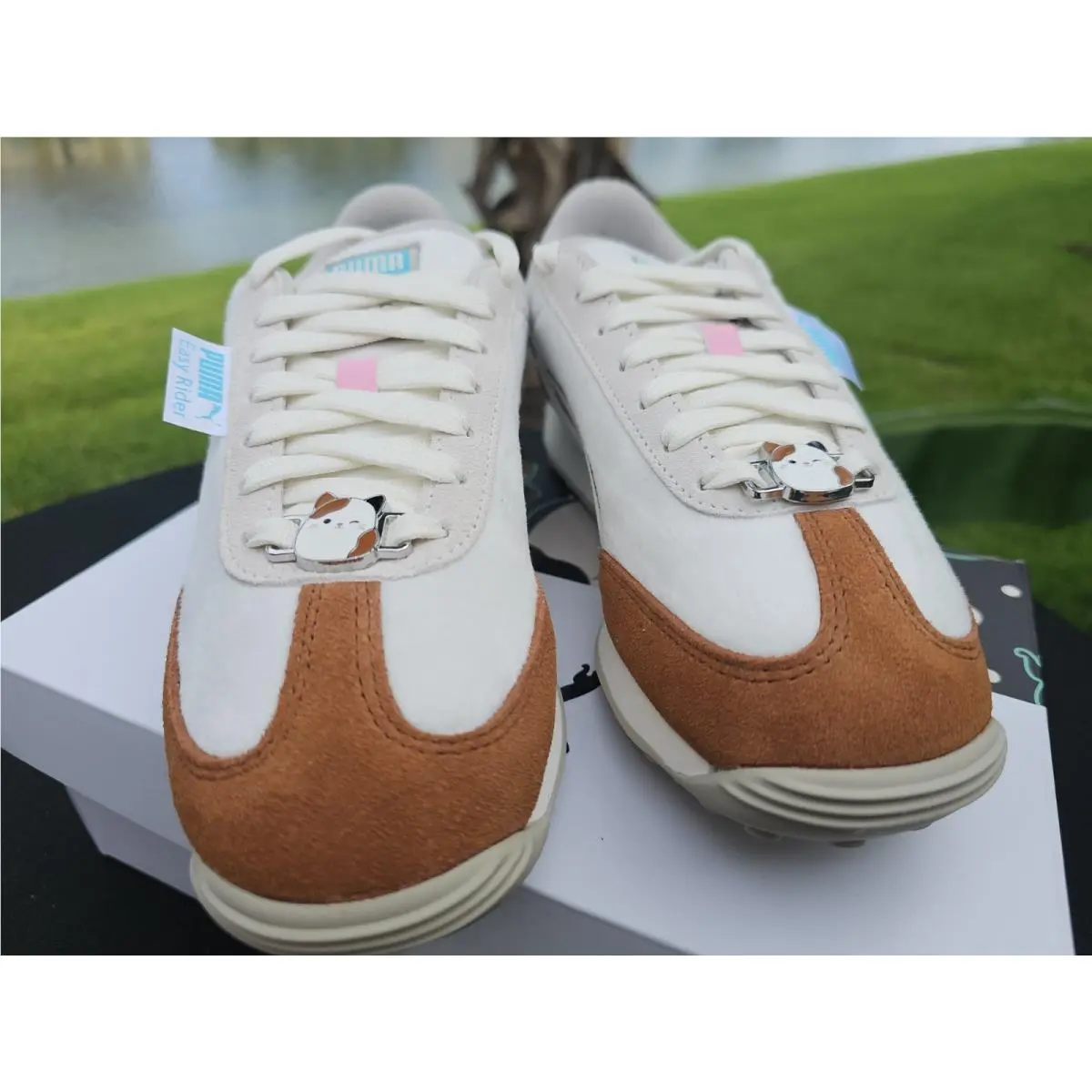 Puma shoes - PUMA  X Squishmallows Easy Rider Cam - 40510501 - White 9