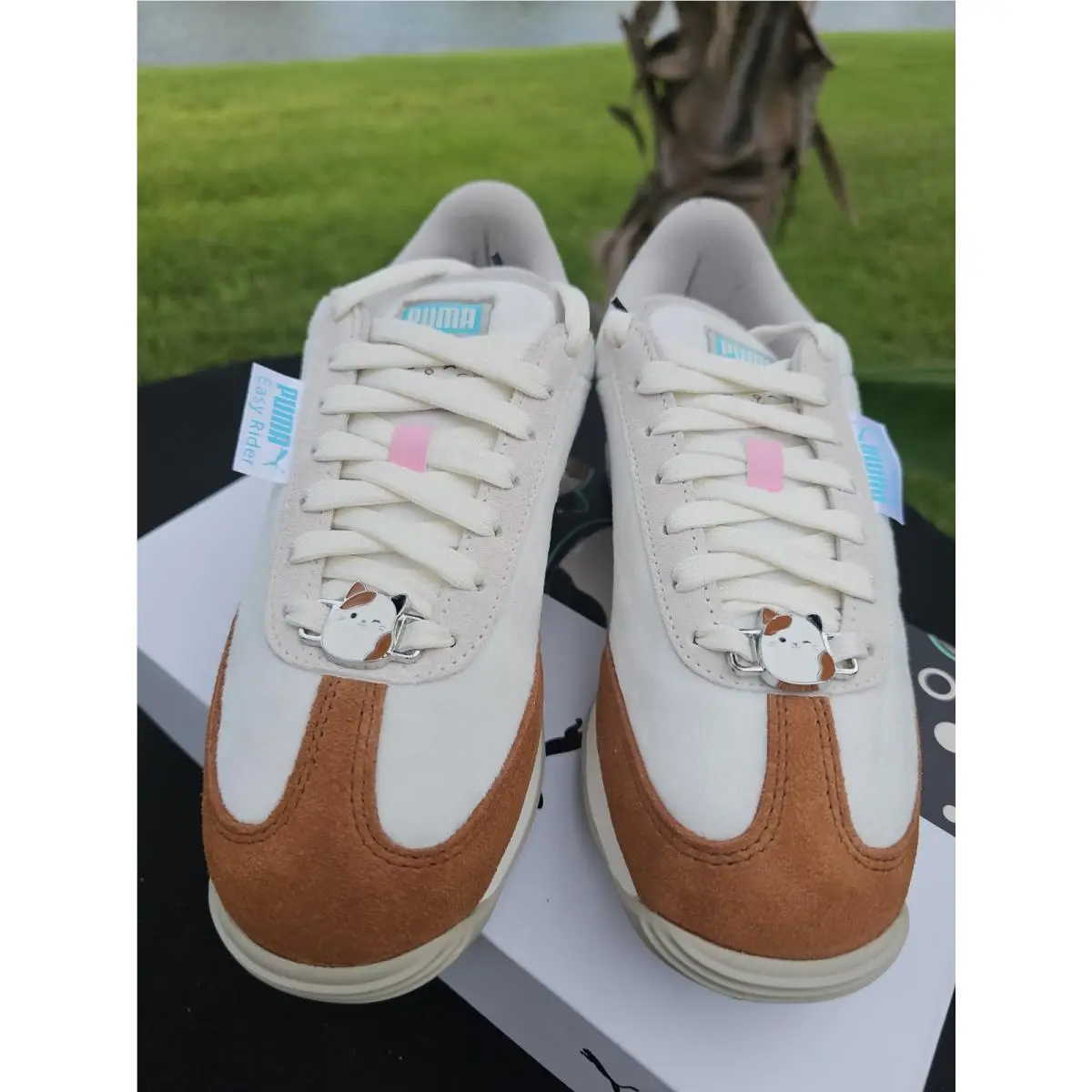Puma shoes - PUMA  X Squishmallows Easy Rider Cam - 40510501 - White 10