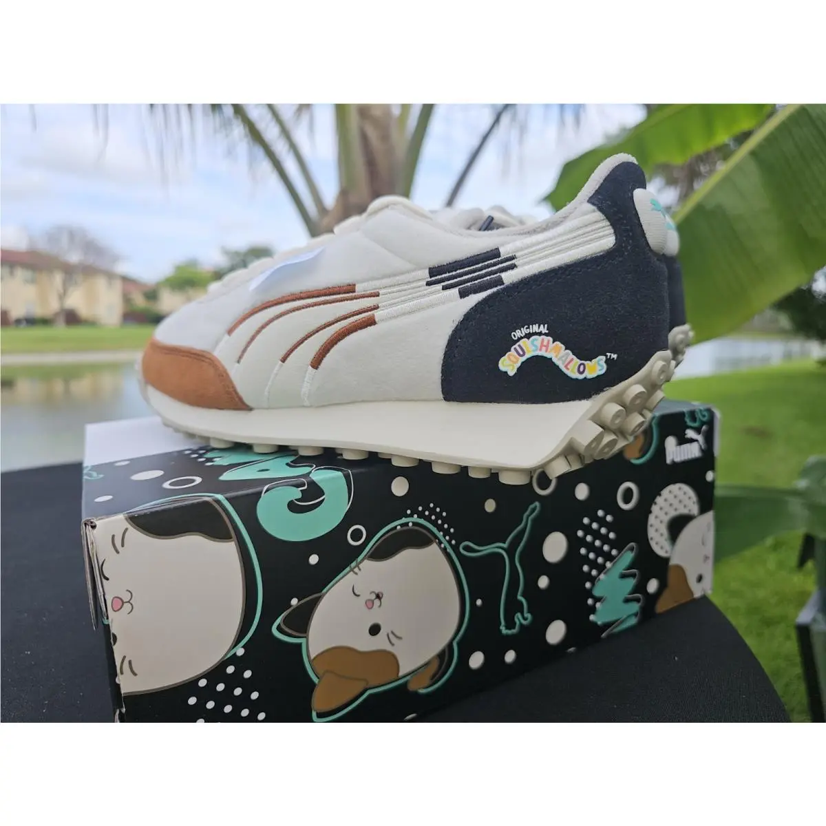 Puma shoes - PUMA  X Squishmallows Easy Rider Cam - 40510501 - White 16