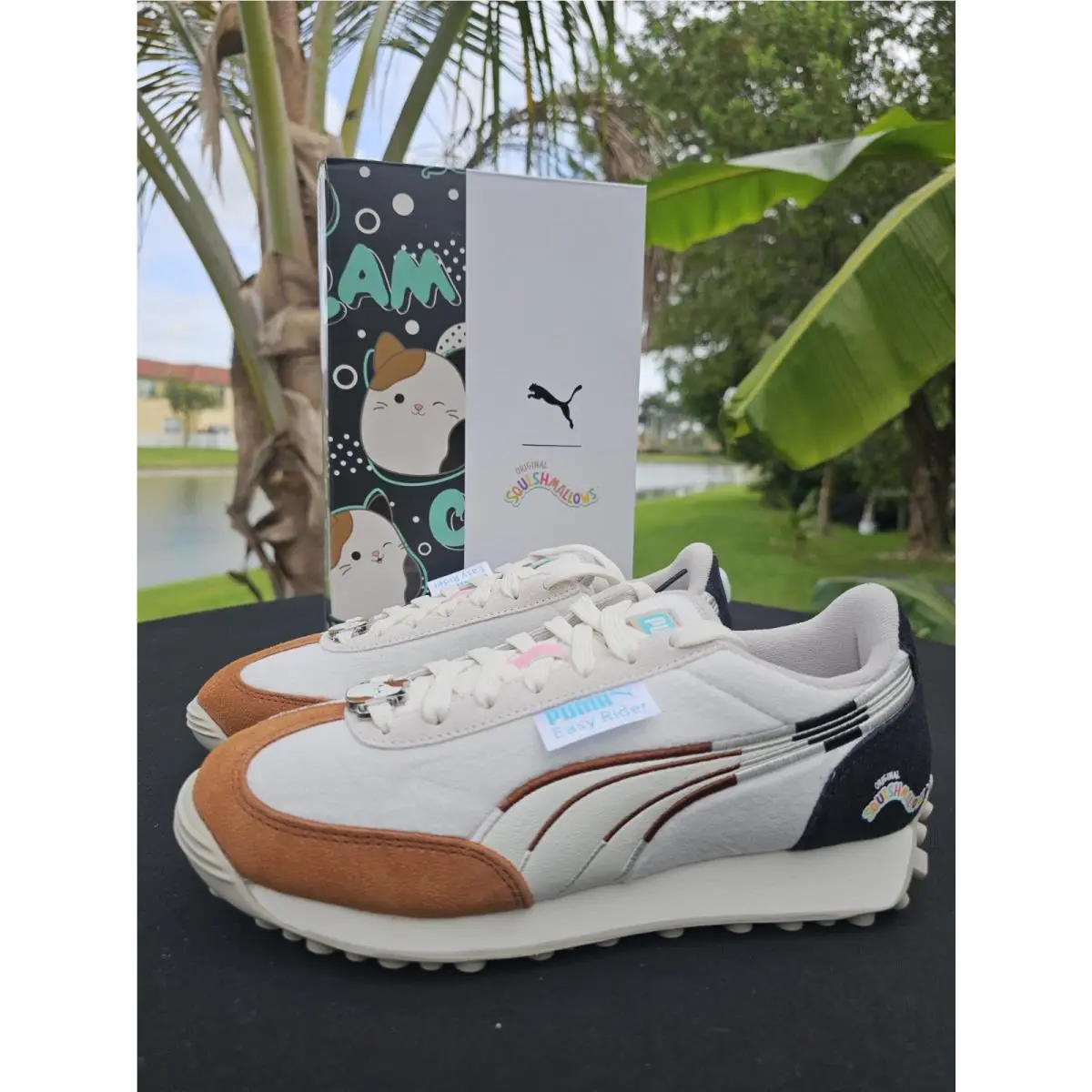 Puma shoes - PUMA  X Squishmallows Easy Rider Cam - 40510501 - White 0