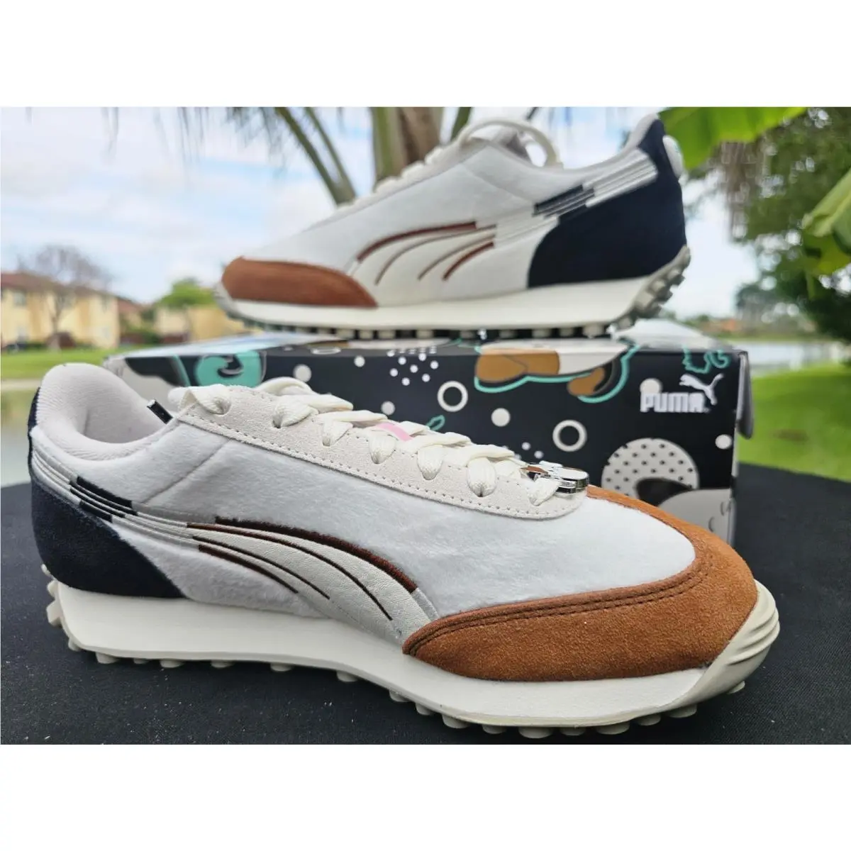 Puma shoes - PUMA  X Squishmallows Easy Rider Cam - 40510501 - White 4