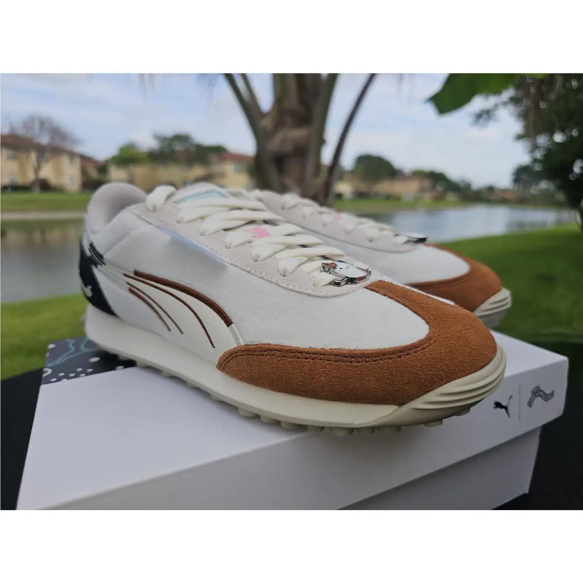 Puma shoes - PUMA  X Squishmallows Easy Rider Cam - 40510501 - White 7