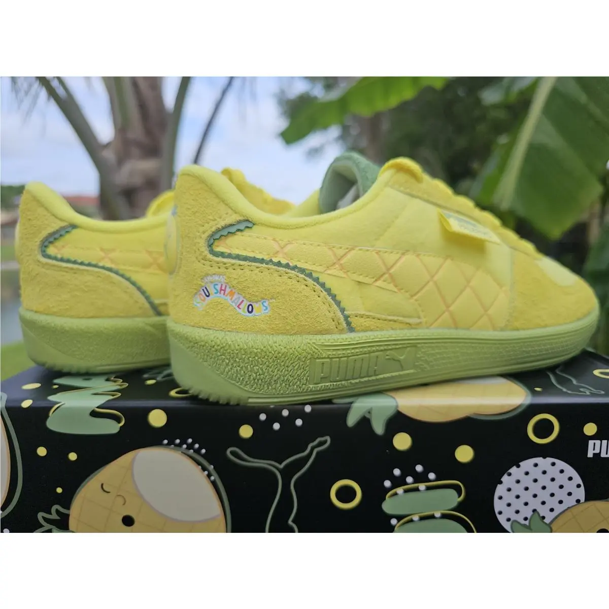 Puma shoes - PUMA  X Squishmallows Palermo Maui - 405104-01 - Yellow (UPC: 198555164169) 6