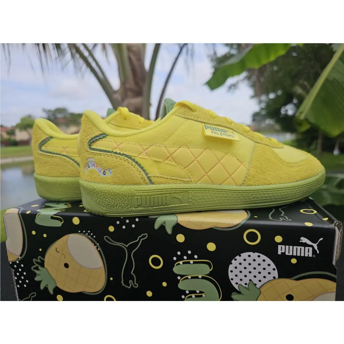 Puma shoes - PUMA  X Squishmallows Palermo Maui - 405104-01 - Yellow (UPC: 198555164169) 7