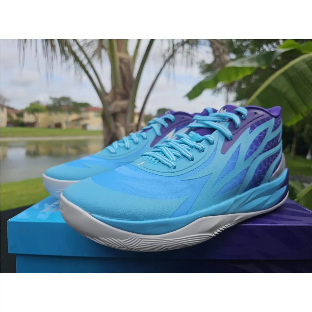 Puma shoes - PUMA MB.02 - 379779-01 - Blue 13