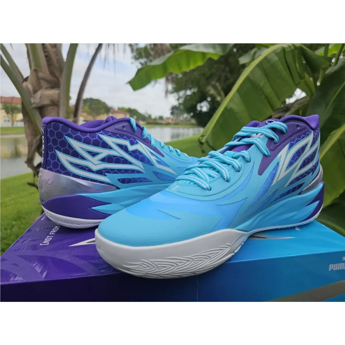 Puma shoes - PUMA MB.02 - 379779-01 - Blue 5
