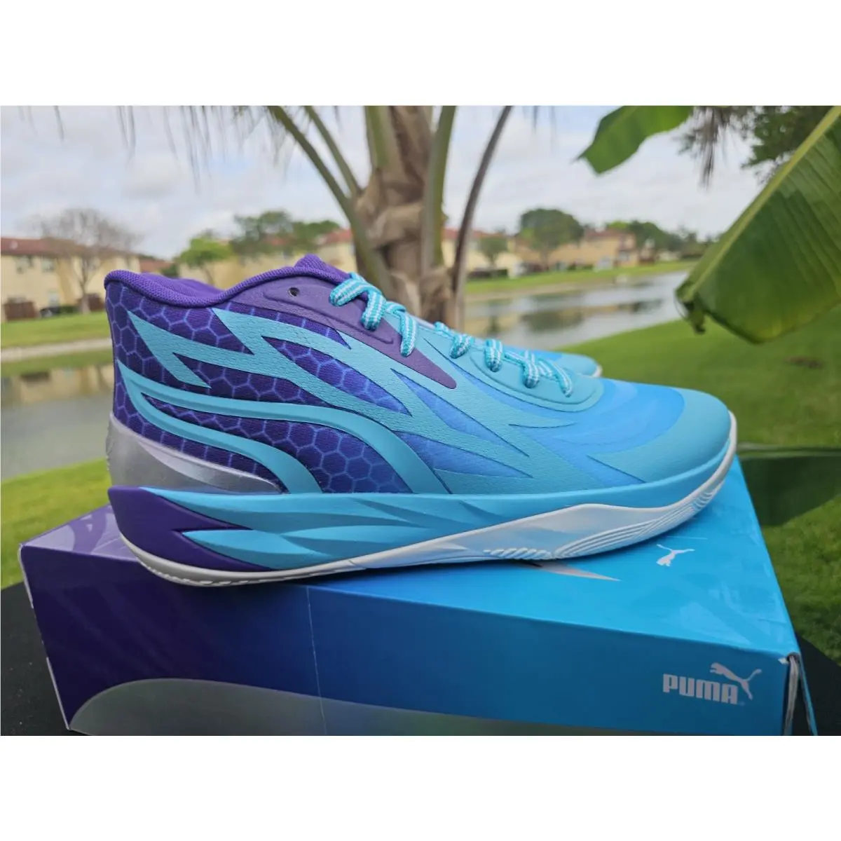 Puma shoes - PUMA MB.02 - 379779-01 - Blue 7