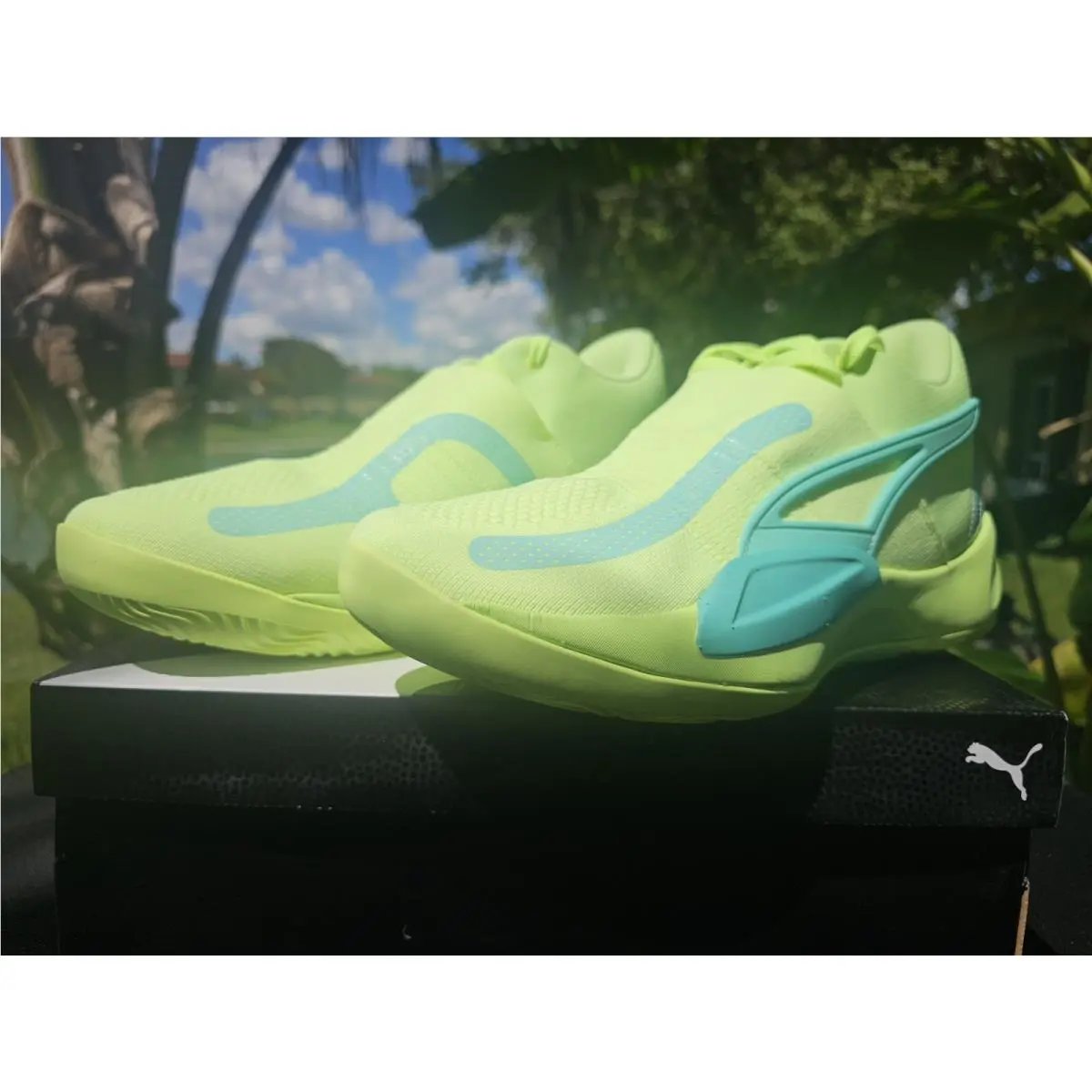 Puma shoes - PUMA Rise Nitro - Rise Nitro - 377012-13 - Green 14