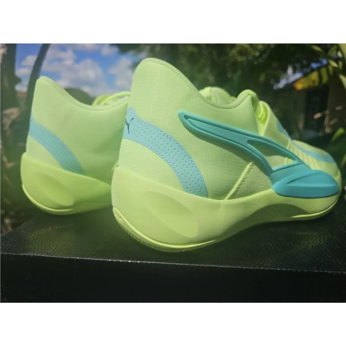 Puma shoes - PUMA Rise Nitro - Rise Nitro - 377012-13 - Green 18