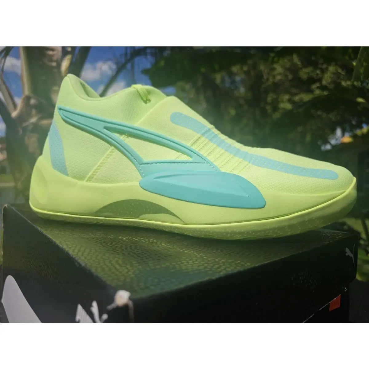 Puma shoes - PUMA Rise Nitro - Rise Nitro - 377012-13 - Green 20
